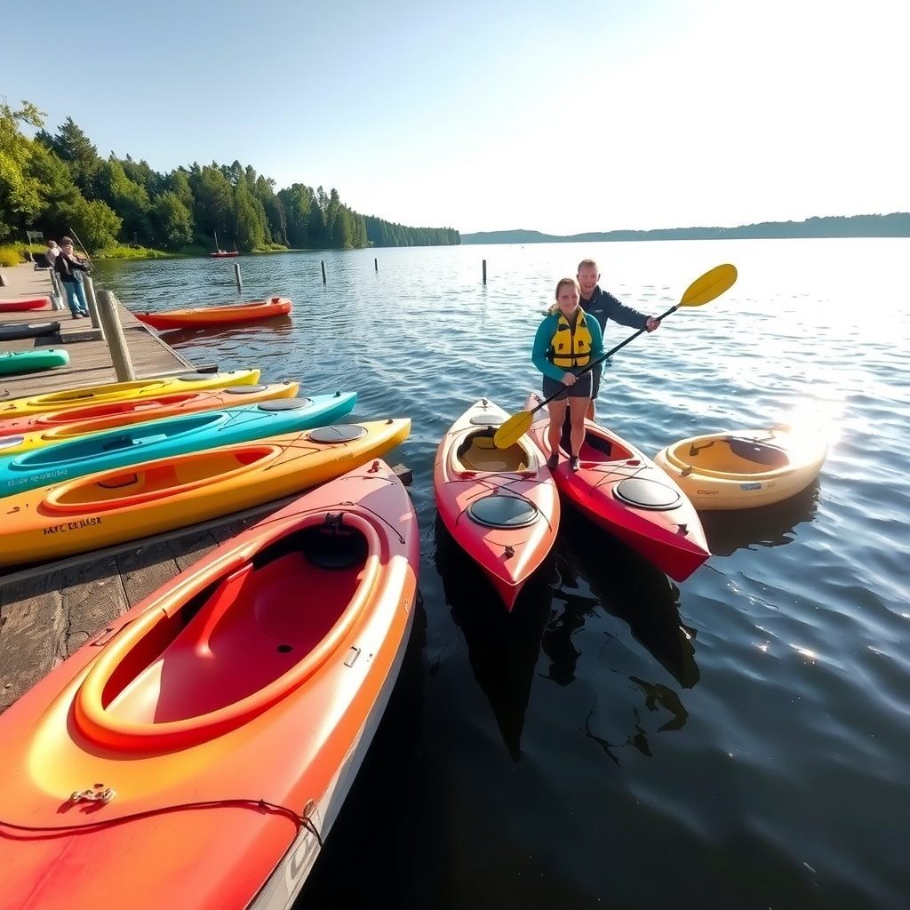 Kayakdock paddling experience