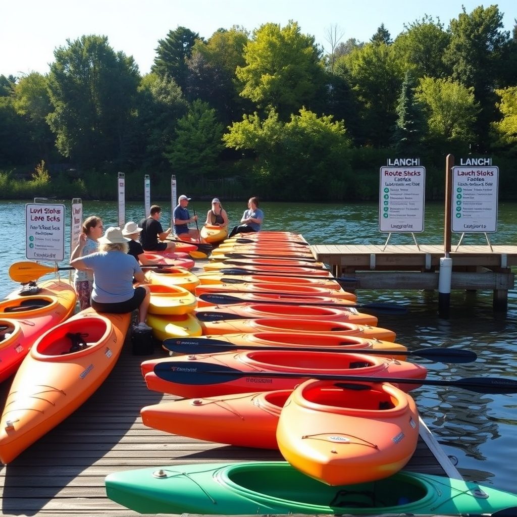 Kayaking at Kayakdock